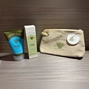 Aruba Aloe lotion and bag gift set
